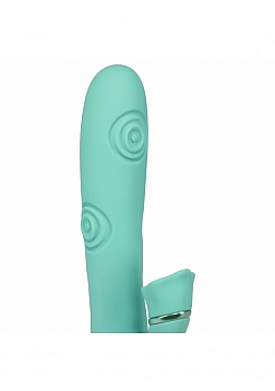 VIVE - Fiore - Rechargeable Triple Motor - G-Spot Air Wave VIbrating and Tapping Flared Clit Stimula