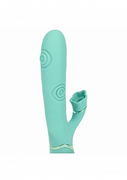 VIVE - Fiore - Rechargeable Triple Motor - G-Spot Air Wave VIbrating and Tapping Flared Clit Stimula