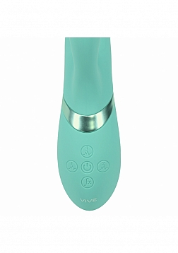 VIVE - Fiore - Rechargeable Triple Motor - G-Spot Air Wave VIbrating and Tapping Flared Clit Stimula