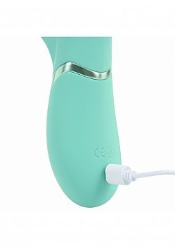 VIVE - Fiore - Rechargeable Triple Motor - G-Spot Air Wave VIbrating and Tapping Flared Clit Stimula