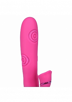 VIVE - Fiore - Rechargeable Triple Motor - G-Spot Air Wave VIbrating and Tapping Flared Clit Stimula