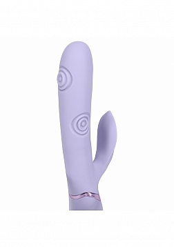 VIVE - Fronda - Rechargeable Triple Motor - G-Spot VIbrating and Tapping Leaf Clit Stimulator - Lave