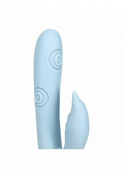 VIVE - Pallina - Rechargeable Triple Motor - G-Spot VIbrating and Tapping Beads Clit Stimulator - Bl