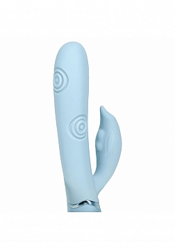 VIVE - Pallina - Rechargeable Triple Motor - G-Spot VIbrating and Tapping Beads Clit Stimulator - Bl