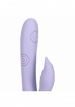 VIVE - Pallina - Rechargeable Triple Motor - G-Spot VIbrating and Tapping Beads Clit Stimulator - La