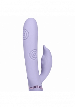 VIVE - Pallina - Rechargeable Triple Motor - G-Spot VIbrating and Tapping Beads Clit Stimulator - La