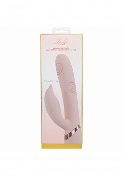 VIVE - Pallina - Rechargeable Triple Motor - G-Spot VIbrating and Tapping Beads Clit Stimulator - Pi