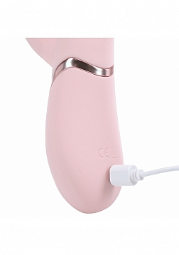 VIVE - Pallina - Rechargeable Triple Motor - G-Spot VIbrating and Tapping Beads Clit Stimulator - Pi