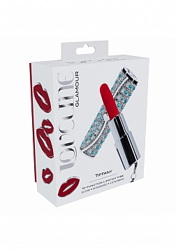 Loveline - Tiffany - Lipstick Vibrator - 10 Functions - Blue