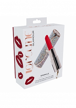 Loveline - Sparkle - Lipstick Vibrator - 10 Functions - Iridescent