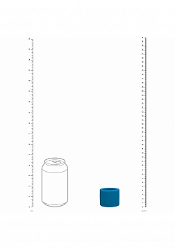 LEVELZ - Liquid Silicone Ball Strap - L - 34mm - Teal