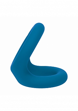 LEVELZ - Double O Silicone Cock Ring - S  - Teal