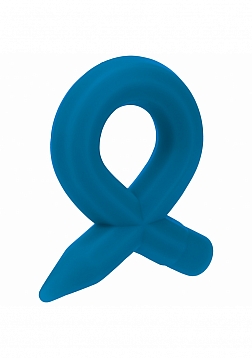 LEVELZ - Pencil Liquid Silicone Cock Ring - Teal