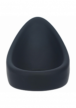 LEVELZ - Teardrop Silicone Cock Ring - Black