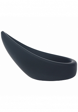 LEVELZ - Teardrop Silicone Cock Ring - Black