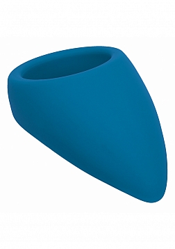 LEVELZ - Teardrop Silicone Cock Ring - Teal