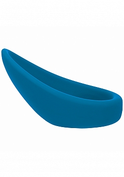 LEVELZ - Teardrop Silicone Cock Ring - Teal