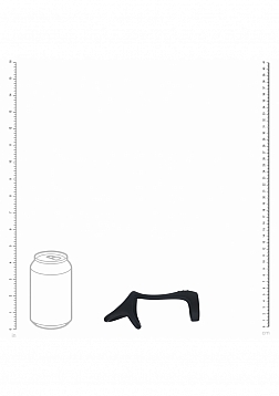 LEVELZ - Tri O Silicone Shaft Cock & Ball Ring - Black