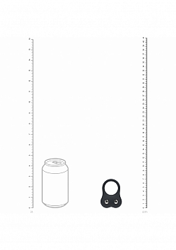 LEVELZ - Silicone Training Cock Ring M - Black