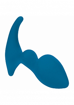 LEVELZ - Double Ripple Silicone Prostate Massager - Teal