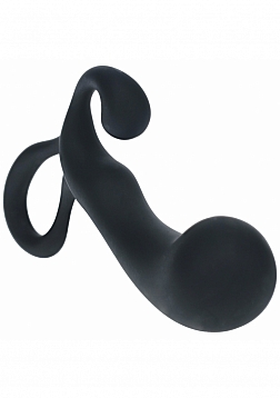 LEVELZ - Bulb with Loop Silicone Prostate Massager - Small - Black
