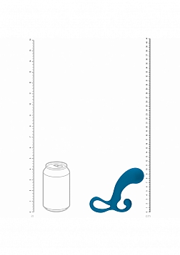 LEVELZ - Bulb with Loop Silicone Prostate Massager - Medium - Teal