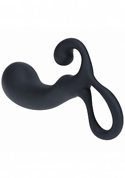 LEVELZ - Bulb with Loop Silicone Prostate Massager - Large - Black