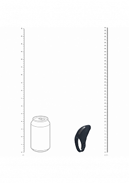 LEVELZ - Adjustable Vibrating Silicone Cock Ring - Black