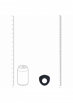 LEVELZ - Sealed Liquid Silicone Vibrating Cock Ring - Black