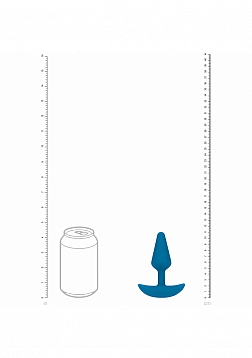 LEVELZ - Classic Vibrating Silicone Anal Plug - Small - Teal