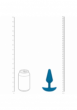 LEVELZ - Classic Vibrating Silicone Anal Plug - Medium - Teal