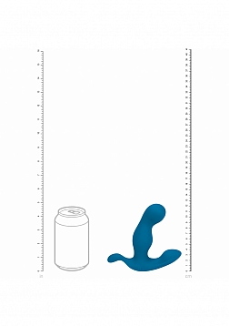 LEVELZ - Heating & Vibrating Silicone Prostate Stimulator - Teal