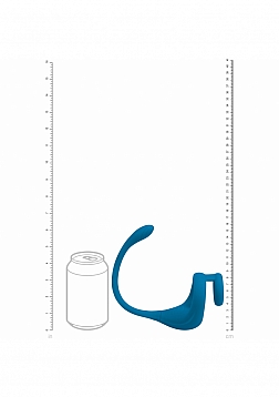 LEVELZ - Dual Motor Silicone Cock Ring with Prostate Stimulator - Teal