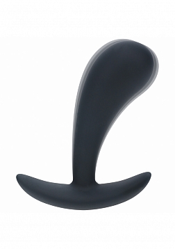 LEVELZ - Vibrating Silicone Prostate Stimulator Anal Plug - Medium - Black