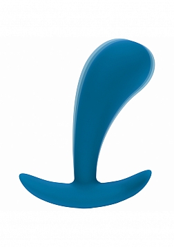 LEVELZ - Vibrating Silicone Prostate Stimulator Anal Plug - Medium - Teal