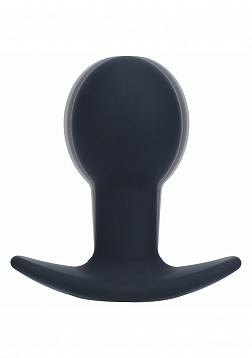 LEVELZ - Single Bulb Vibrating Silicone Anal Plug - Black