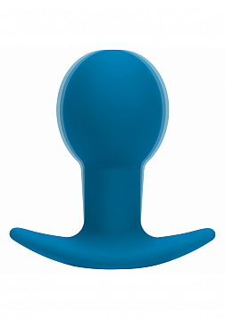 LEVELZ - Single Bulb Vibrating Silicone Anal Plug - Teal