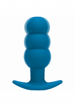 LEVELZ - Tri Bulb Vibrating Silicone Anal Plug - Teal