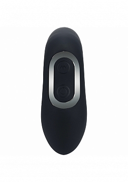 LEVELZ - Vibrating - Heating - Bendable - Tapping Silicone Prostate Stimulator - Black