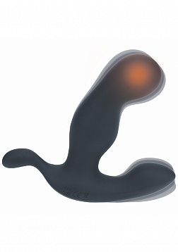 LEVELZ - Heating & Vibrating Silicone Prostate Stimulator - Black