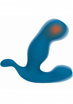 LEVELZ - Heating & Vibrating Silicone Prostate Stimulator - Teal