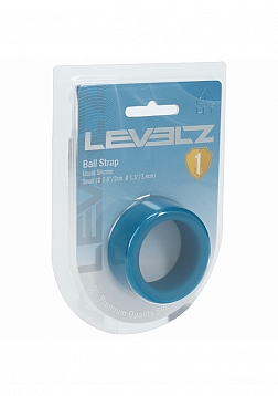 LEVELZ - Liquid Silicone Ball Strap - S - 34mm - Teal