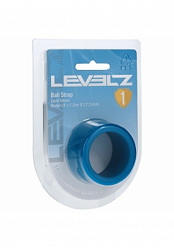 LEVELZ - Liquid Silicone Ball Strap - M - 34mm - Teal