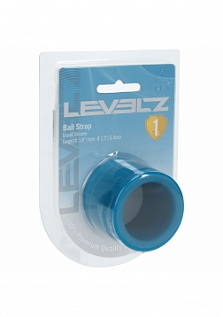 LEVELZ - Liquid Silicone Ball Strap - L - 34mm - Teal