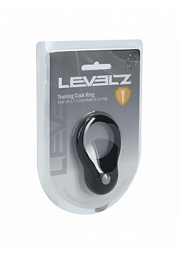 LEVELZ - Silicone Training Cock Ring S - Black