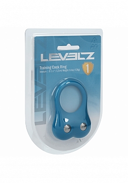 LEVELZ - Silicone Training Cock Ring M - Teal