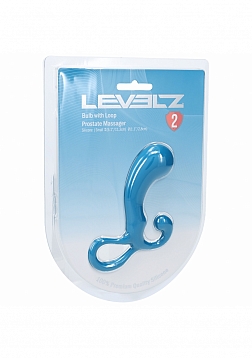 LEVELZ - Bulb with Loop Silicone Prostate Massager - Small - Teal