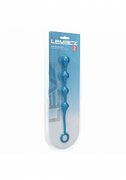 LEVELZ - Waterdrop Silicone Anal Balls - S - 20mm - Teal