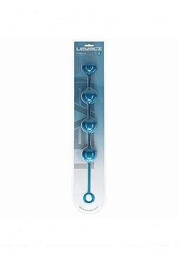 LEVELZ - Round Silicone Anal Balls - XL - 50mm - Teal