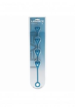 LEVELZ - Waterdrop Silicone Anal Balls - L - 40mm - Teal